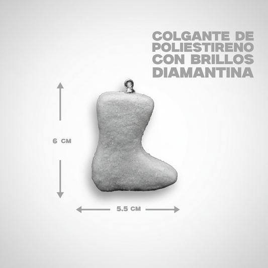 Adorno Navideño Bota Colgante para Árbol de Navidad - Modelo HL-SDH8414