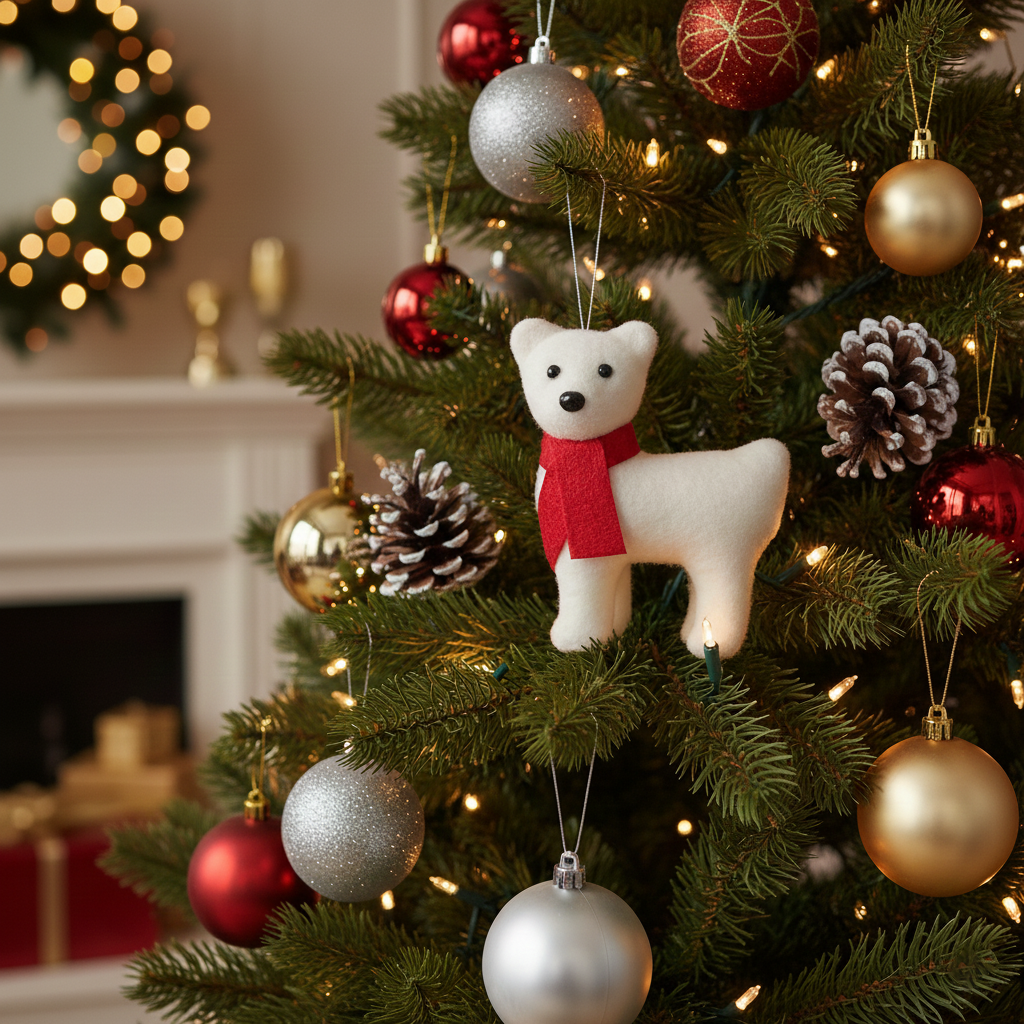 Colgantes Navideños de modelo Oso Polar , Modelo:HL-SDH8423