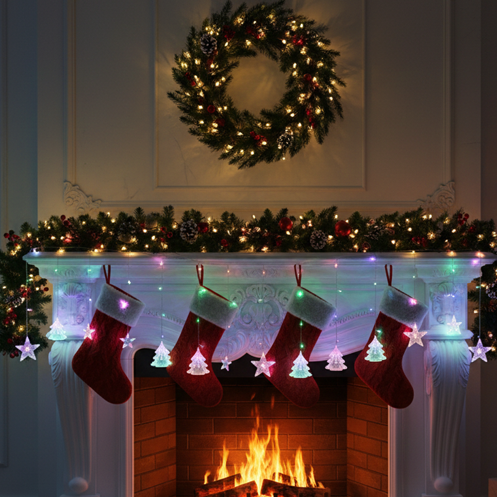 Serie de 10 arboles de navidad DML8225