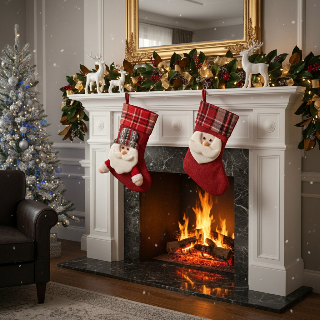 Bota de navidad.Modelo:HL-SDH8388