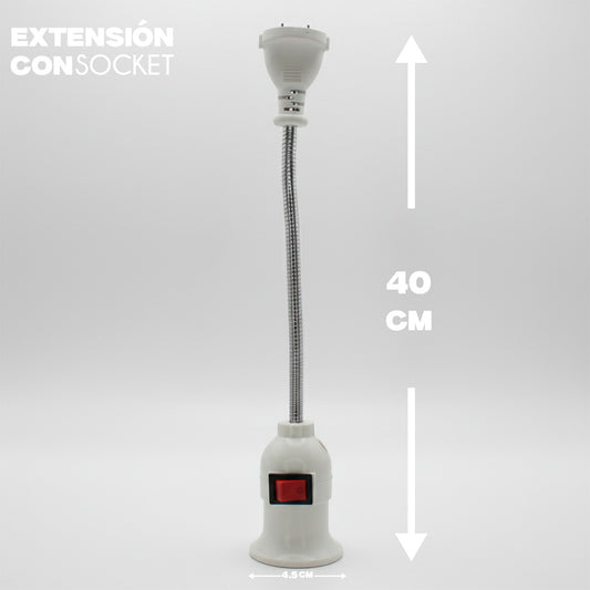 Extensión con socket HL-DX9627