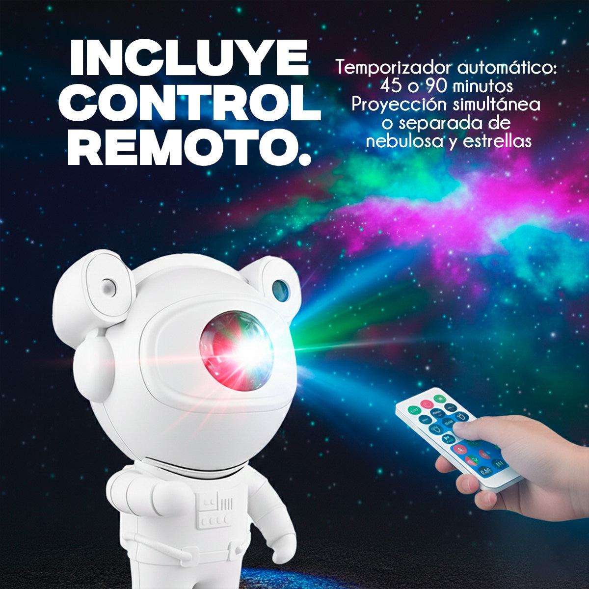 Proyector Astronauta. Modelo: INT073