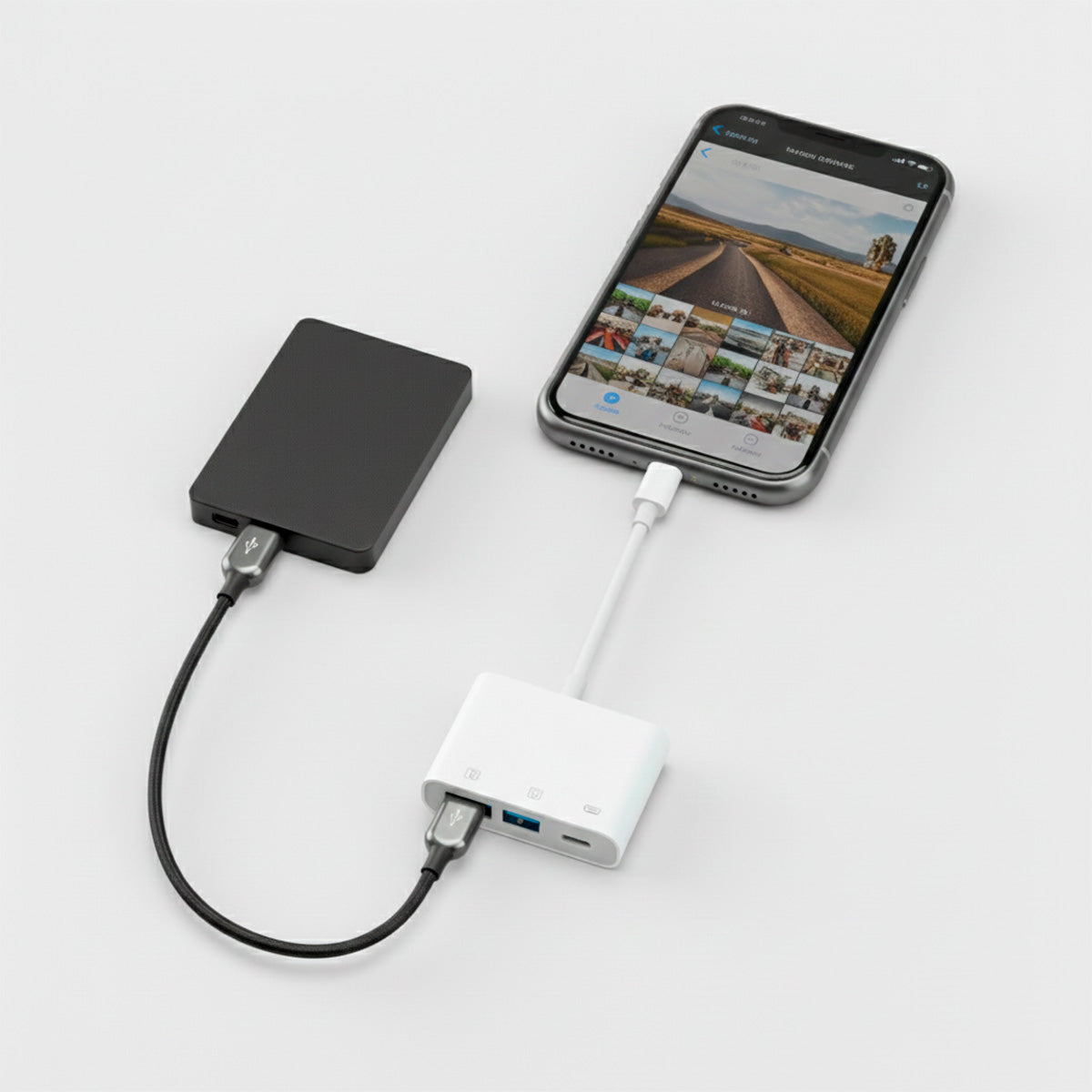 Adaptador Lightning.Modelo:HL-OTG5396