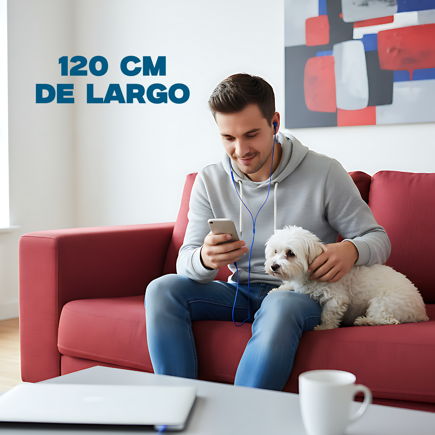 Audífonos alámbrico manos libres HL-AUD8520