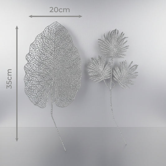 Adorno Colgante de Hoja para Árbol de Navidad - Modelo HL-SDH8418