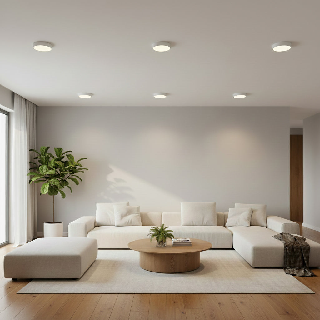 "Lámpara LED 5 Watts - Luz Blanca para Plafones Falsos Modelo: INT010"