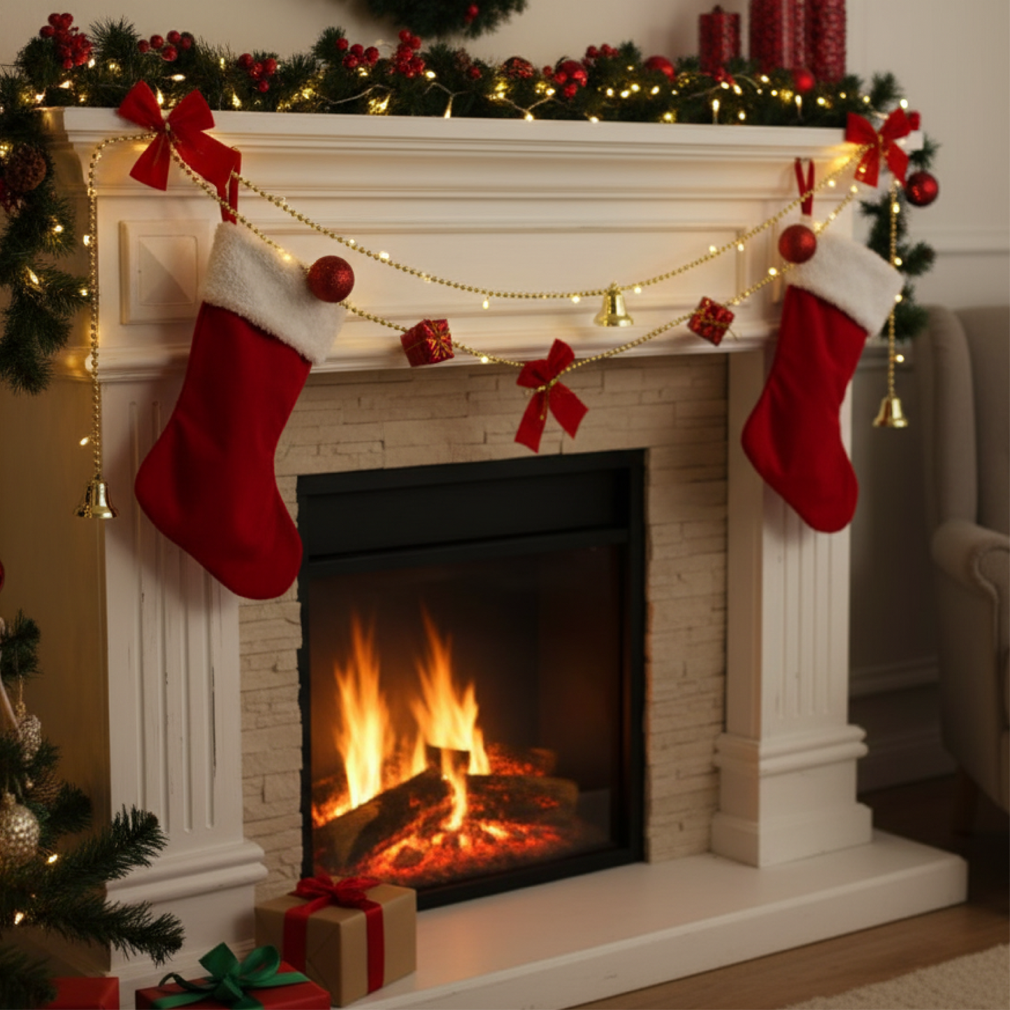 Adorno Navideño Cadena Modelo:HL-SDH8398