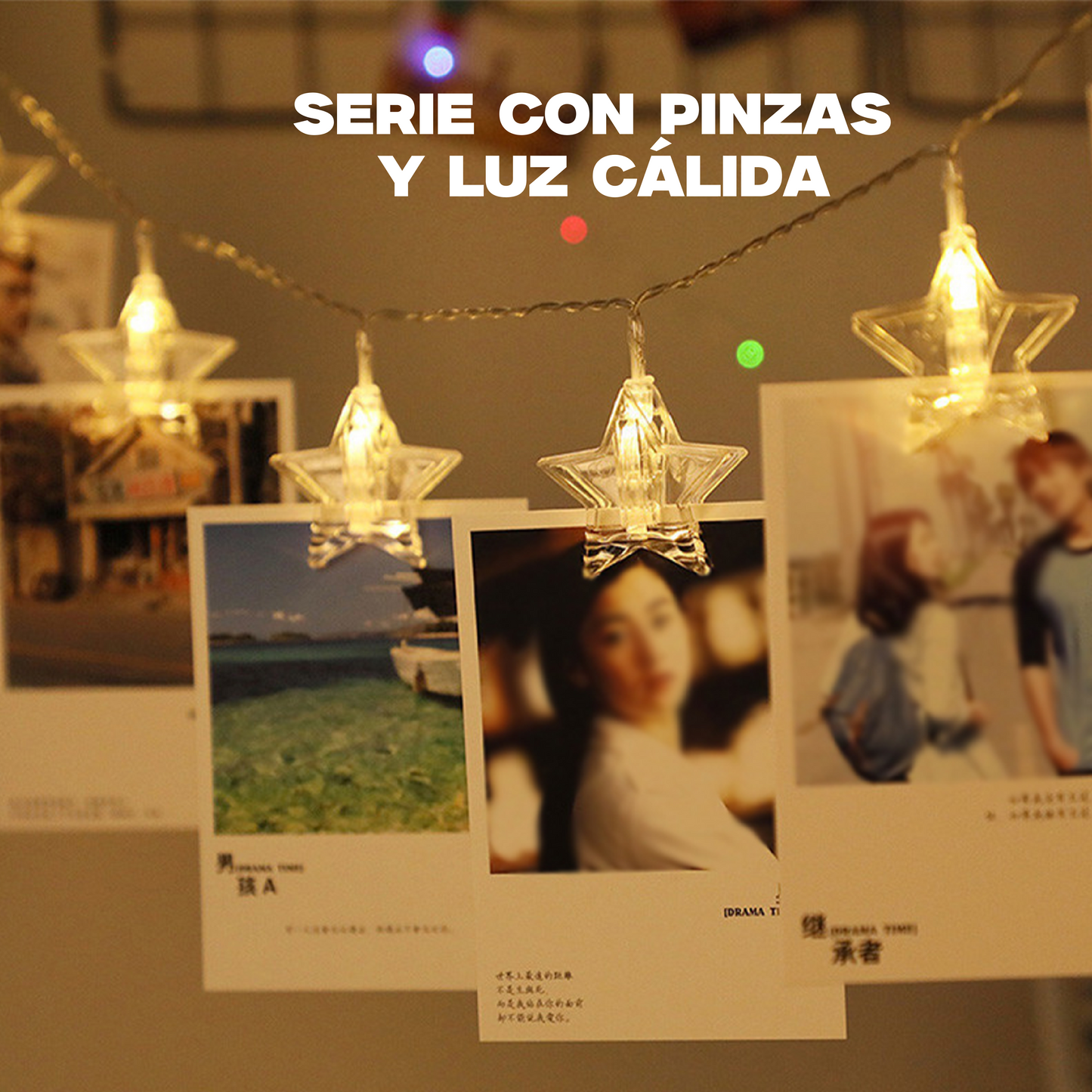 Serie de pinzas en forma de estrella COL111G11