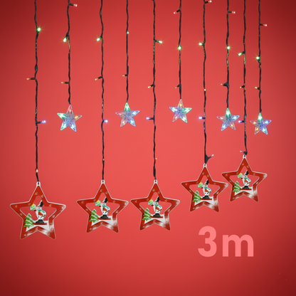 Colgantes de estrella 5 puntas DML8247