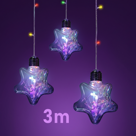 Serie con 2 diferentes diseños de estrellas.Modelo:DML8741