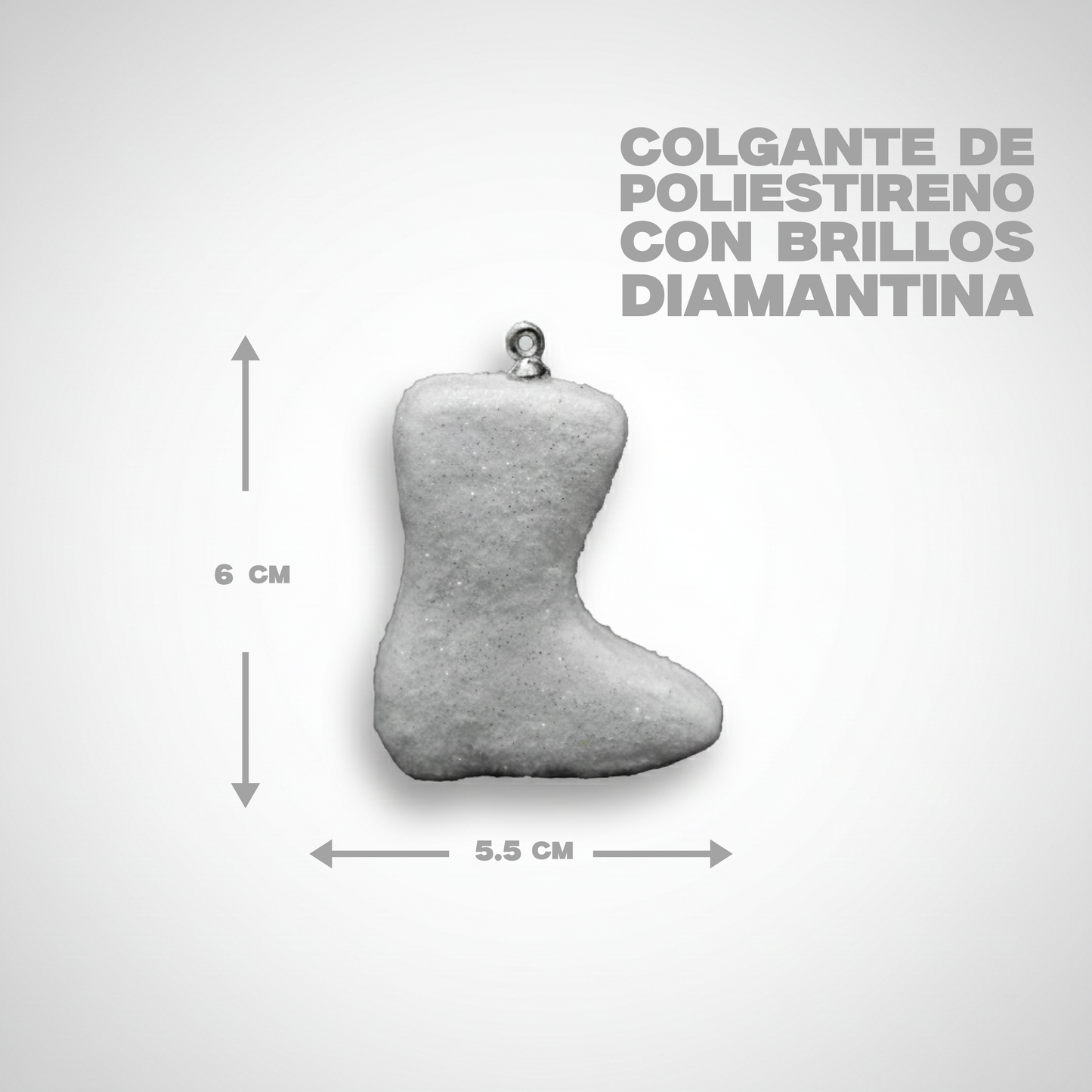 Adorno Navideño Bota Colgante para Árbol de Navidad - Modelo HL-SDH8414