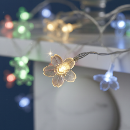 Cadena de luces de flor de cerezo DML8267