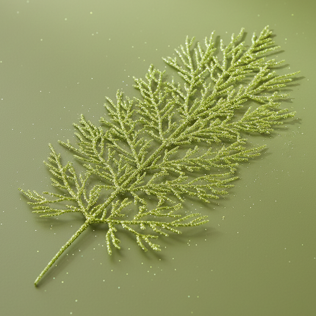 Colgante de Hoja para Árbol de Navidad - Modelo: HL-SDH8419