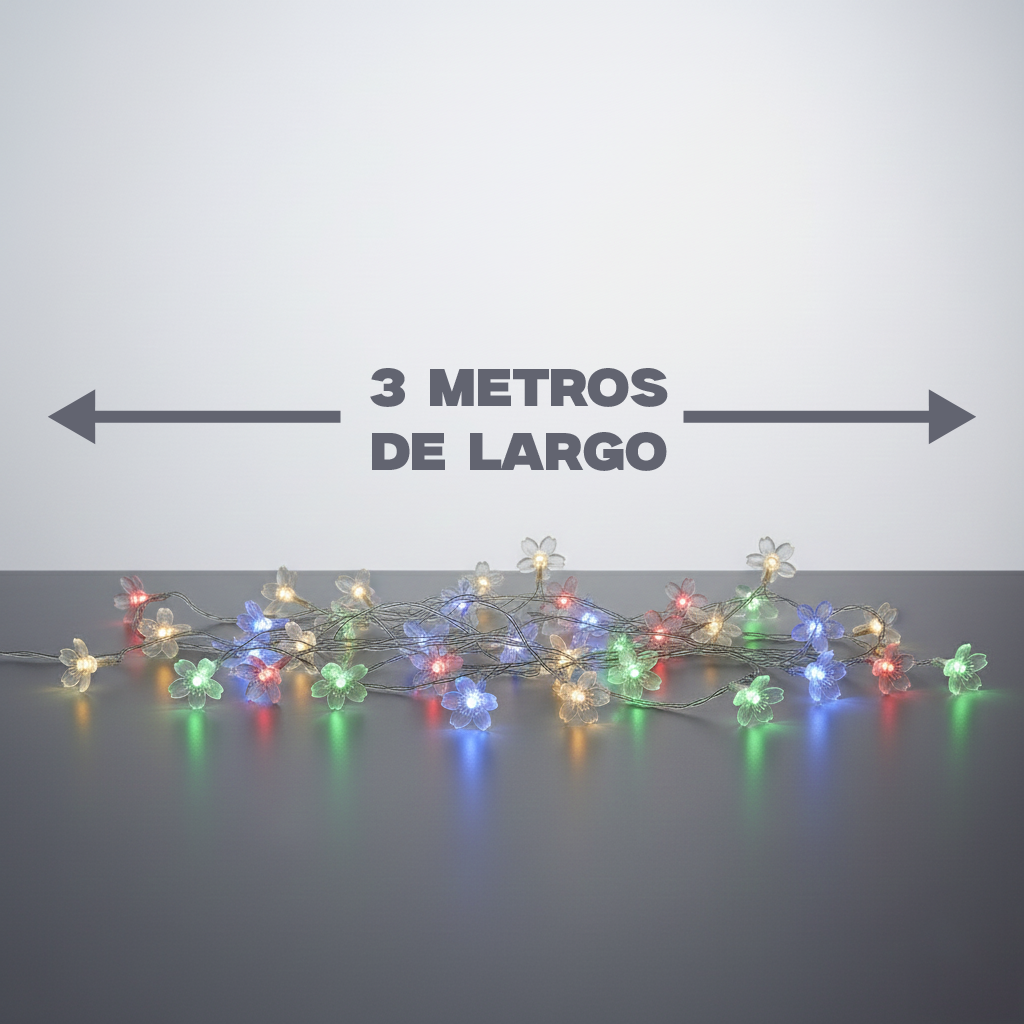 Cadena de luces de flor de cerezo DML8267