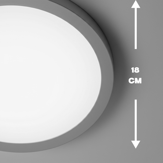 Lámpara de Techo Circular LED 12W - Modelo HL-INT043