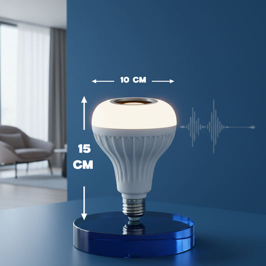 Foco Led con bocina. Modelo INT8012