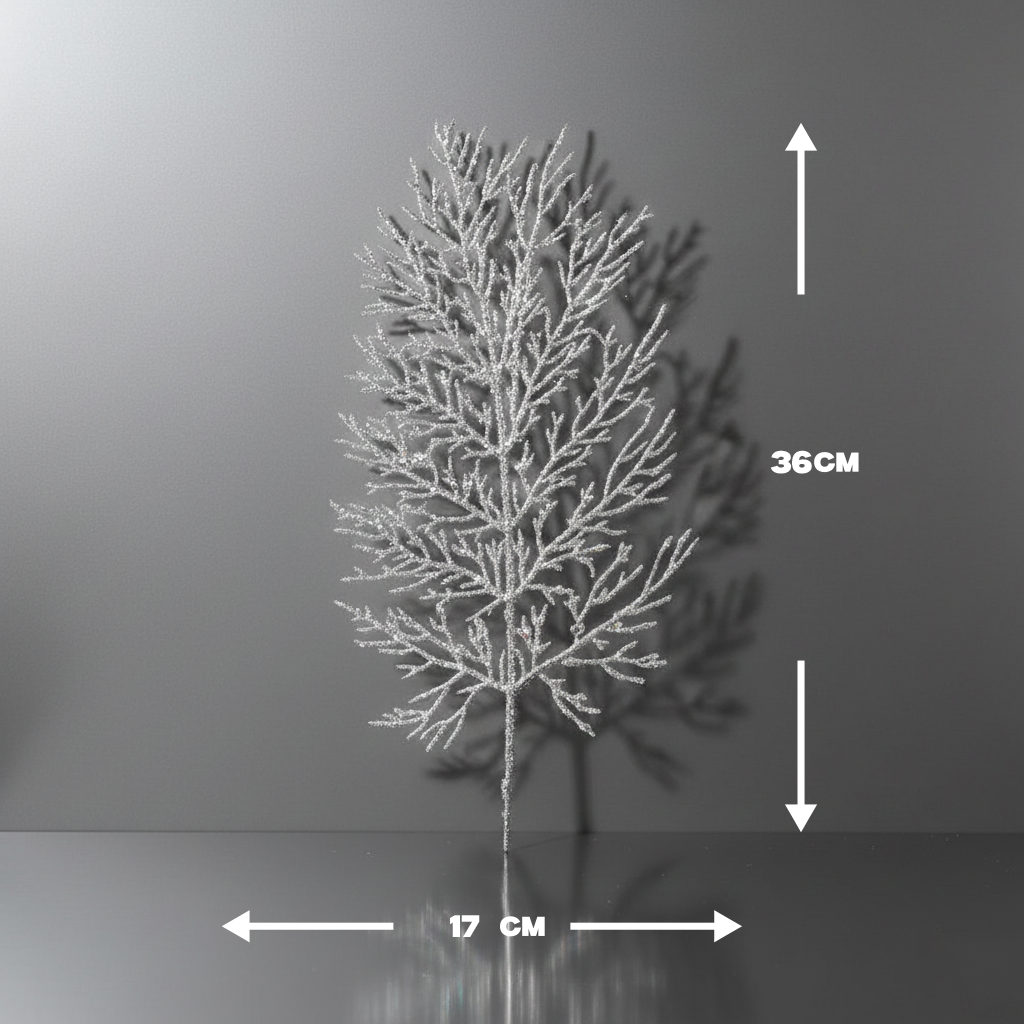 Colgante de Hoja para Árbol de Navidad - Modelo: HL-SDH8419