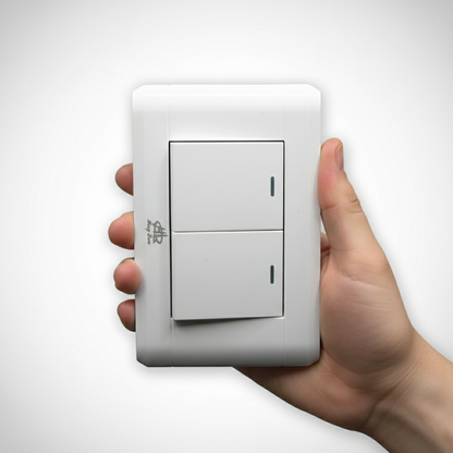 " Interruptor de dos control dobles abiertos. Modelo: KG5480"