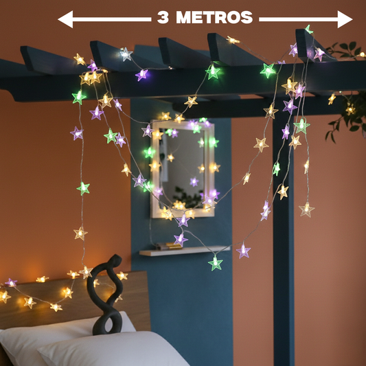 Serie de luces de estrella de 5 puntas DML8272