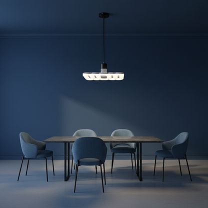 Lámpara LED hoja plegable. Modelo: INT059
