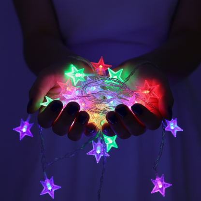 Serie de luces de estrella de 5 puntas DML8272