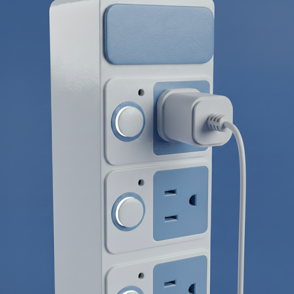 Extensión con 4 enchufes. Modelo: HL-CZ5403
