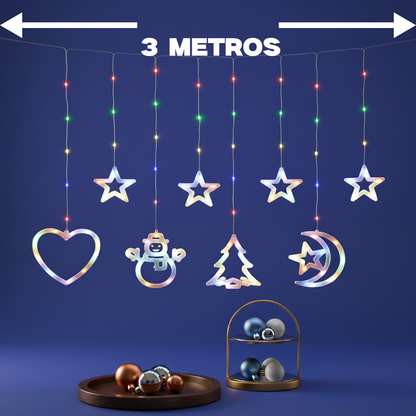 Serie con figuras navideñas de 3 metros.Modelo: DML8744