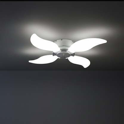 Foco LED decorativo con aspas en forma de pétalo: HL-FOC50W-YE