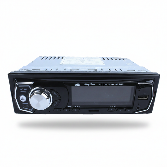 Autoestereo desmontable con control, entrada aux y USB: HL-AT383