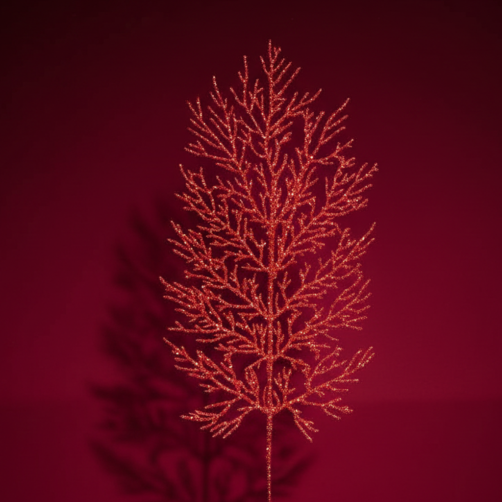 Colgante de Hoja para Árbol de Navidad - Modelo: HL-SDH8419