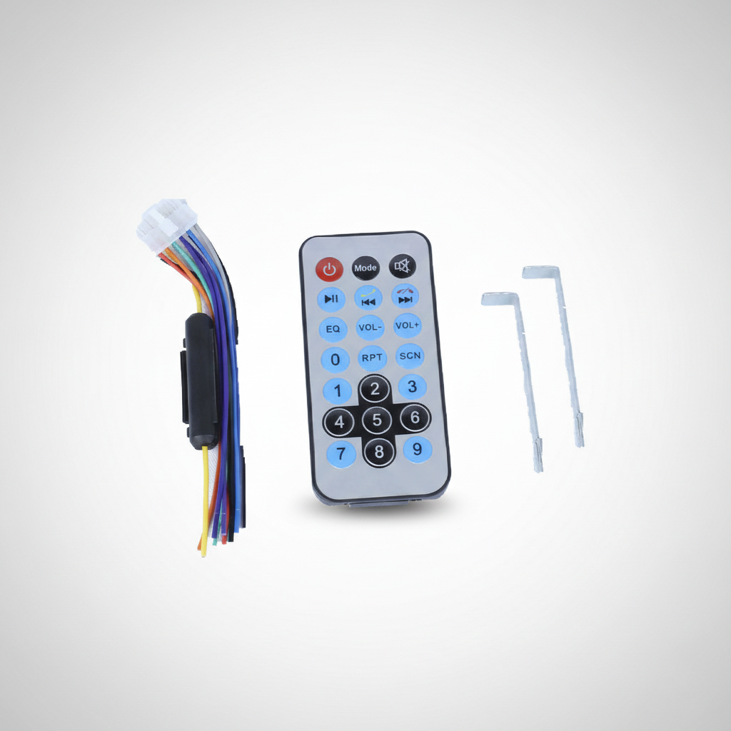 Autoestereo desmontable con control, entrada aux y USB: HL-AT383