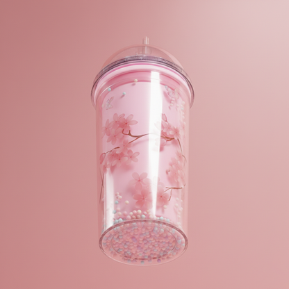 Vaso de agua de color rosa.Modelo: MU-VDP9451