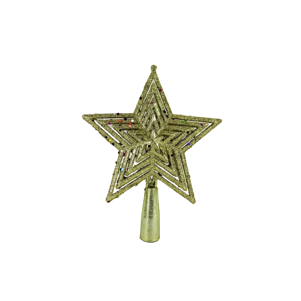 Copa para Árbol de Navidad en Forma de Estrella - Modelo HL-SDH8412