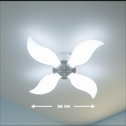 Foco LED decorativo con aspas en forma de pétalo: HL-FOC50W-YE