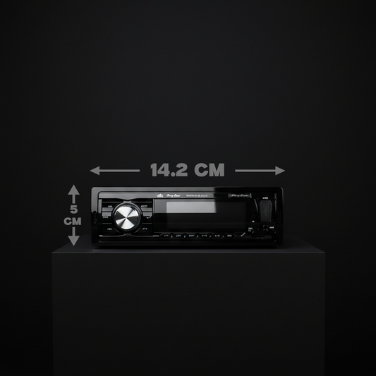 Autoestereo con Reloj, radio Fm, USB, TF y AUX: HL-AT375