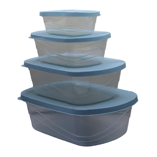 Tupper de 4 pz. Modelo: HL-FH8661