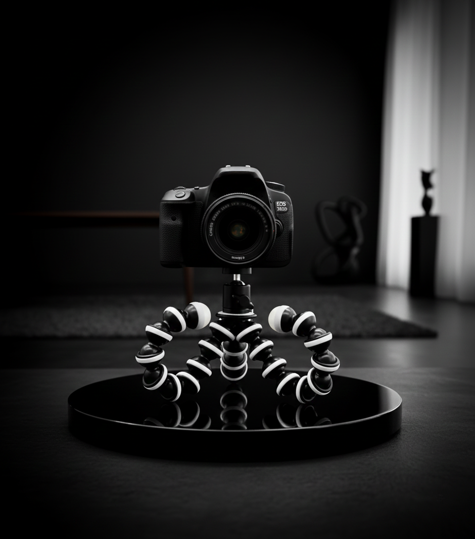 Flexible Tripie Octopus Con Clip Para Celular Camara: HL-SOP9200