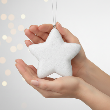 Adorno Colgante de Estrella de Espuma - Modelo HLSDH8415