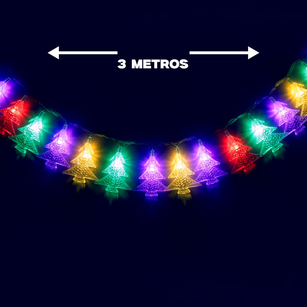 Serie de luces en forma de árbol de navidad DML8270