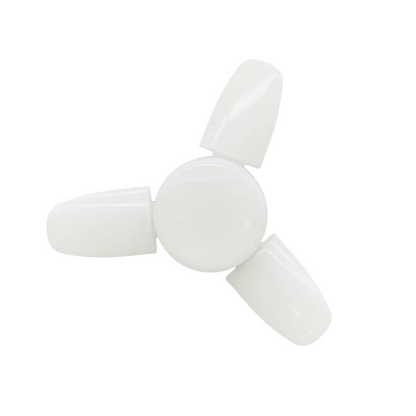 Mini foco 3 aspas LED luz blanca: HL-LAM24W-US