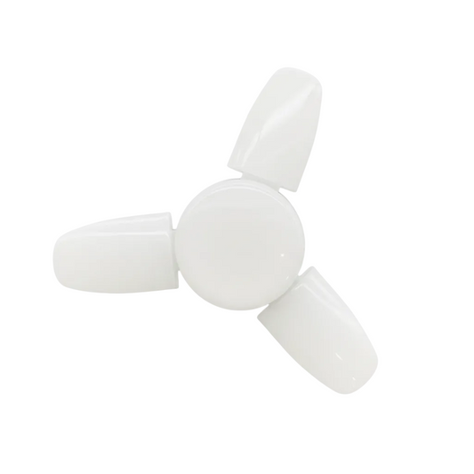 Mini foco 3 aspas LED luz blanca: HL-LAM24W-US
