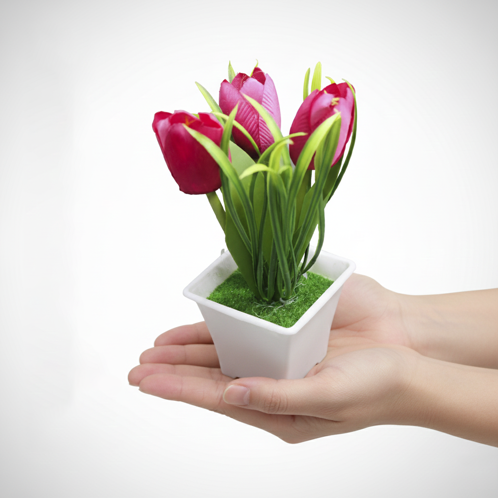 Tulipanes artificiales.Modelo: HL-FAC4308