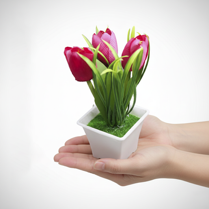 Tulipanes artificiales.Modelo: HL-FAC4308