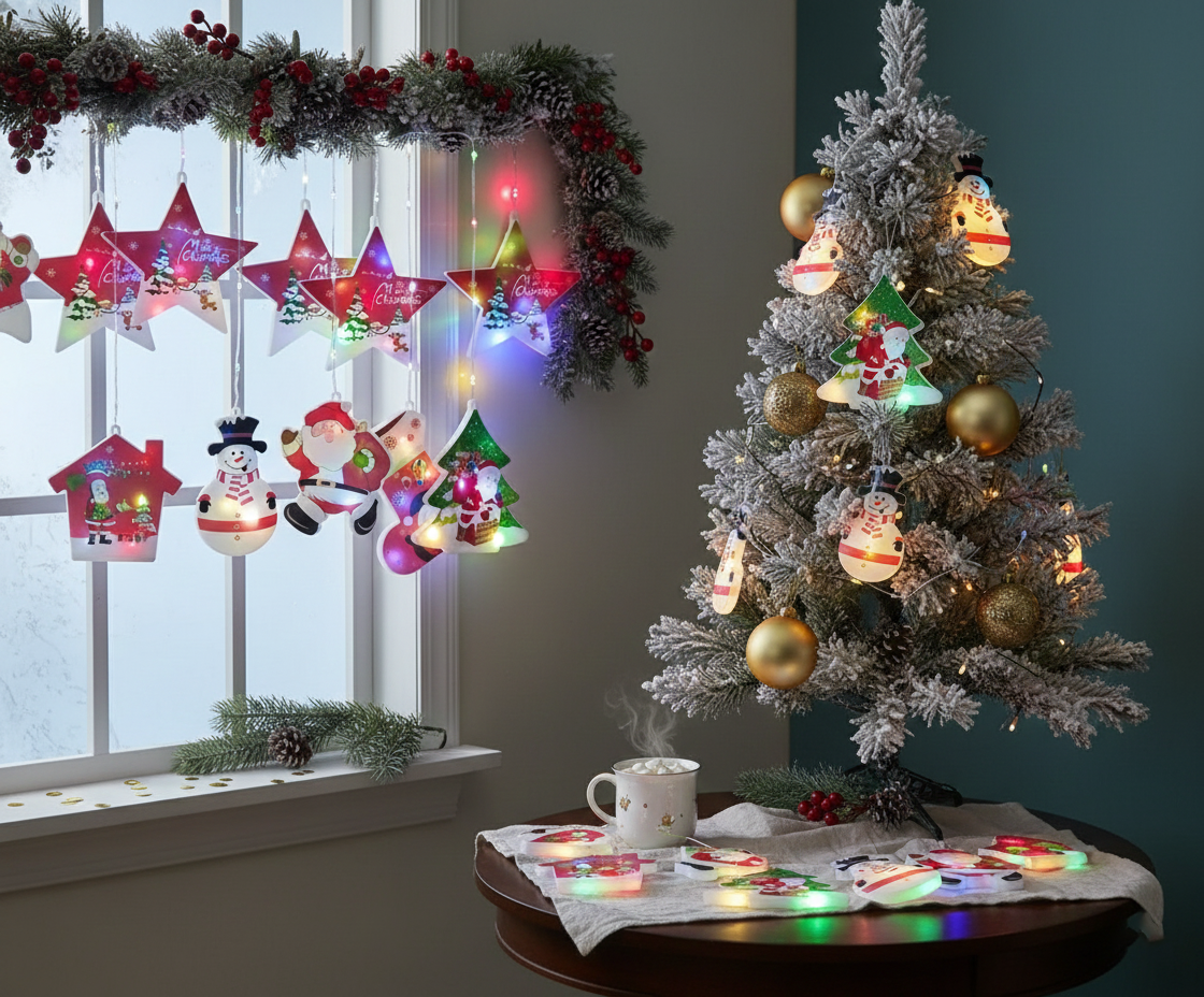 Serie con figuras navideñas.Modelo:DML8738