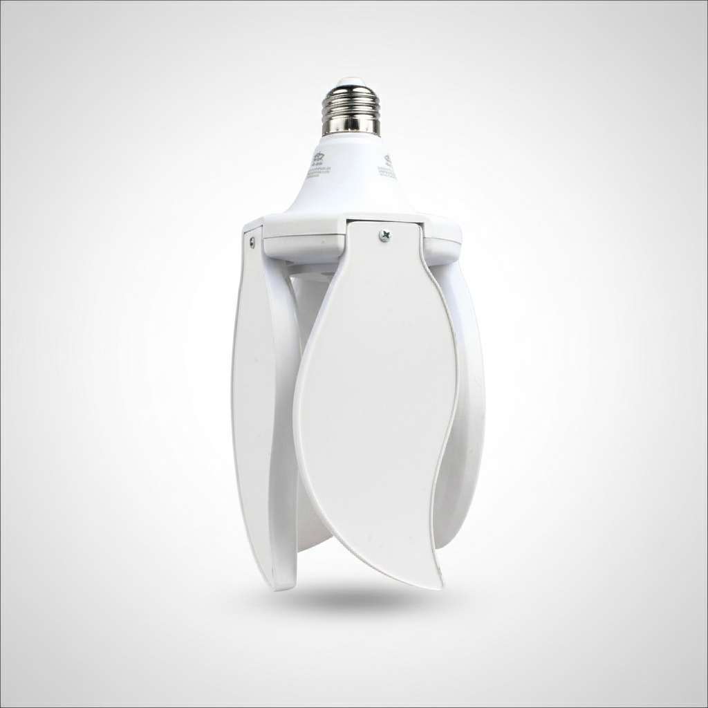 Foco LED decorativo con aspas en forma de pétalo: HL-FOC50W-YE