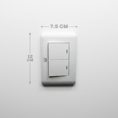 " Interruptor de dos control dobles abiertos. Modelo: KG5480"