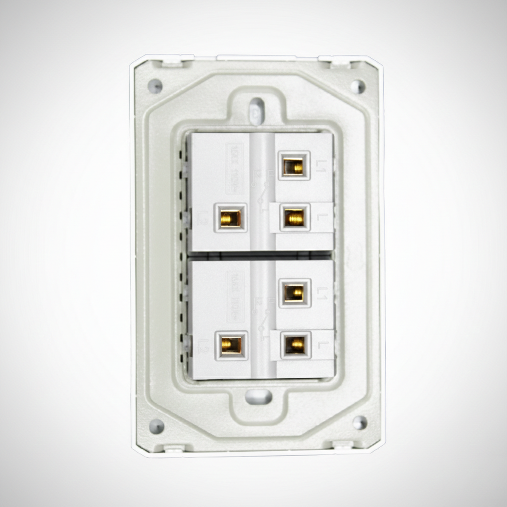 " Interruptor de dos control dobles abiertos. Modelo: KG5480"
