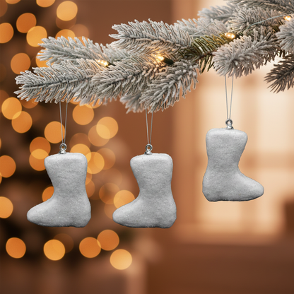 Adorno Navideño Bota Colgante para Árbol de Navidad - Modelo HL-SDH8414