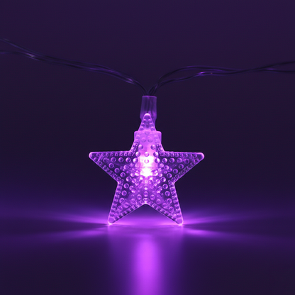 Serie de luces de estrella de 5 puntas DML8272