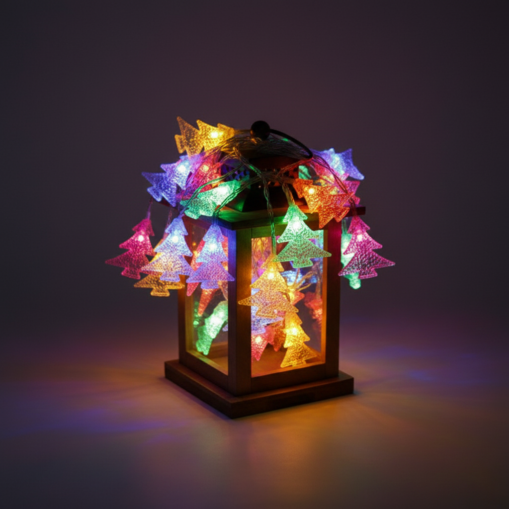 Serie de luces en forma de árbol de navidad DML8270